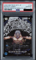 PSA 10 2026 One Piece Rocks D. Xebec Pirate Crew Alternate Art OP17-118 Japanese
