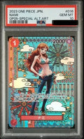 PSA 10 Nami Japanese Pattern Art [OP01-016] - Awakening of the New Era One Piece Card