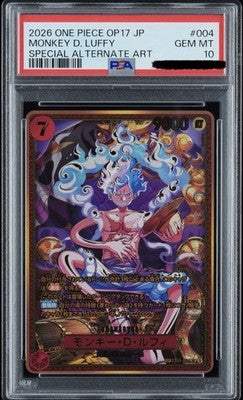 PSA 10 Monkey D. Luffy Special Card [ST31-004] - The World's Strongest Warriors One Piece Card