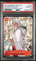 PSA 10 Silvers Rayleigh (Parallel) (Manga) Two Legends Foil [OP08-118]
