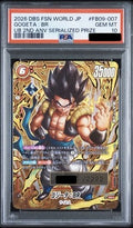 PSA 10 Gogeta BR FB09-007 Serial /2222 Ultimate Battle 2nd Anniversary Japanese