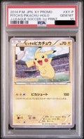 PSA 10 Pitch’s Pikachu XY-P 2014 J-League Soccer 1st Print Japanese Promo