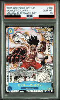 PSA 10 Monkey D. Luffy SEC-SP [OP11-118] - A Fist of Divine Speed One Piece Card