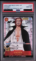 PSA 10 Shanks SEC-SP [OP01-120] - Romance Dawn One Piece Card