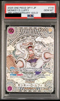 PSA 10 Monkey D. Luffy SEC-SPC [OP05-119] - Awakening of the New Era One Piece Card