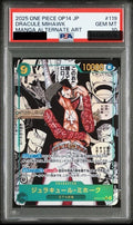 PSA 10 Dracule Mihawk SEC-SP [OP14-119] - The Azure Sea's Seven One Piece Card
