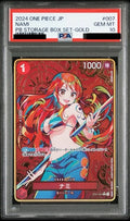 PSA 10 Nami Gold Parallel [ST01-007] - ONE PIECE CARD THE BEST Storage Box Set One Piece Card