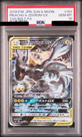 PSA 10 Pikachu & Zekrom GX Super Rare - Special Art [SM9 101/095] - Tag Bolt Pokemon Card