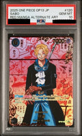 PSA 10 Sabo SEC [OP13-120] - Carrying on His Will One Piece Card