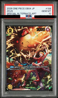 PSA 10 Zeus Special Card [OP11-106] - A Fist of Divine Speed One Piece Card