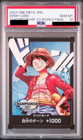 PSA 10 DON!! Card - Monkey D. Luffy Promo [DON-CSWF23] - Championship 2023 World Final Commemorative One Piece Card