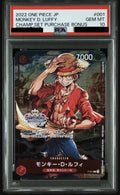 PSA 10 Monkey D. Luffy Promo [P-001] - Championship Set Bonus Promo One Piece Card