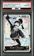 PSA 10 Monkey D. Luffy L-P [ST29-001] - Starter Deck: Egghead One Piece Card