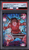 PSA 10 Monkey D. Luffy SEC-SPC [EB02-061] - Extra Booster: Anime 25th Collection One Piece Card