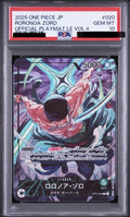 PSA 10 Roronoa Zoro Leader [OP12-020] - Official Playmat Limited Edition Vol.4 Promo One Piece Card
