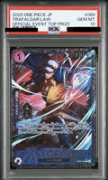PSA 10 Trafalgar Law Rare [OP09-069] - Flagship Battle Winner Prize Promo One Piece Card