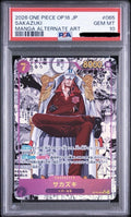 PSA 10 Sakazuki Manga Alternate Art [OP16-065] - The Time of Decisive Battle One Piece Card